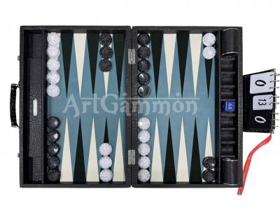 Black Croco Backgammon Board