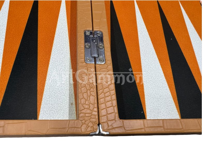 Camel Brown Croco Backgammon Board