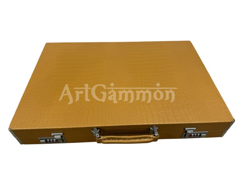 Camel Brown Croco Backgammon Board