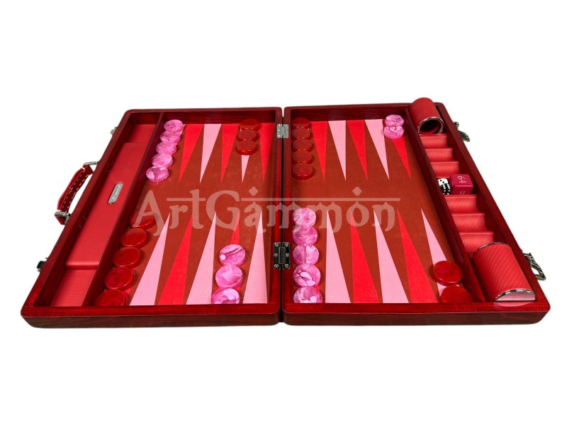 BUDDY Beech wood Backgammon Set