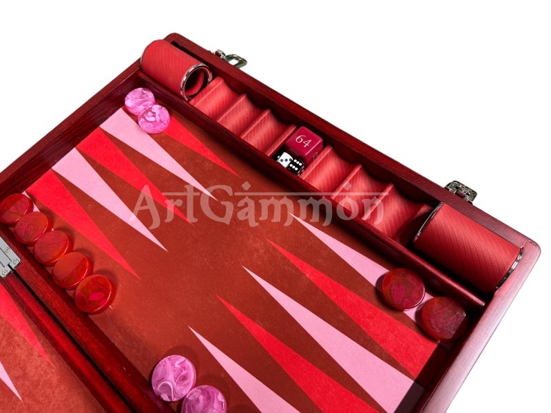 BUDDY Beech wood Backgammon Set