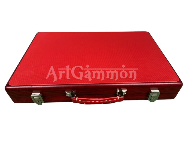 BUDDY Beech wood Backgammon Set