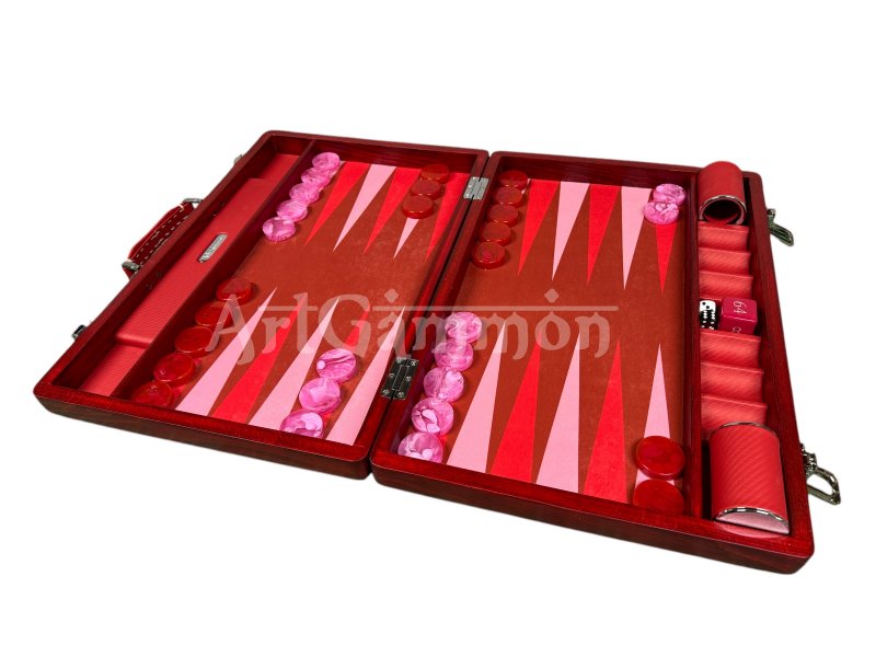 BUDDY Beech wood Backgammon Set