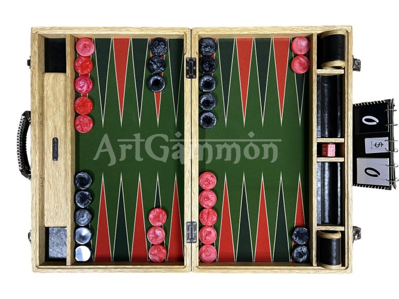 Bespoke Limba Backgammon Set