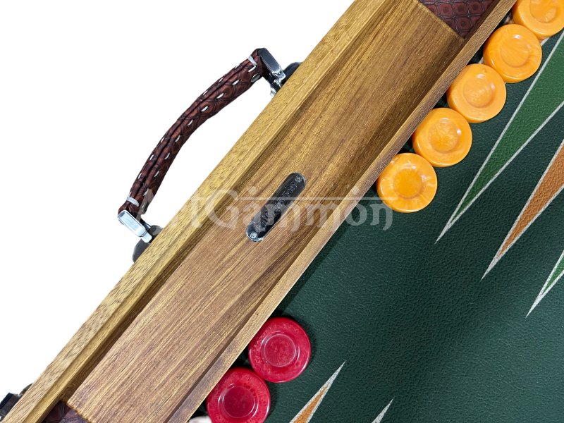 Bespoke Teak Wood Backgammon Set