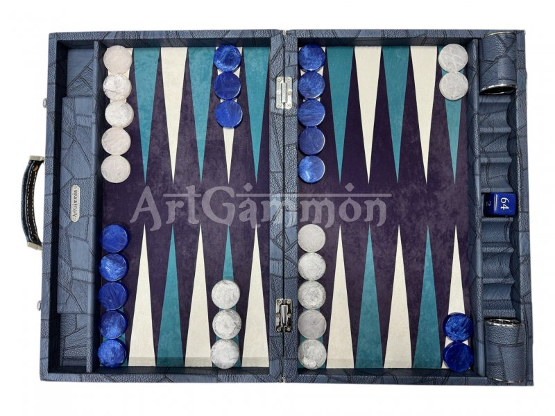Tournament Size Patchwork Blue