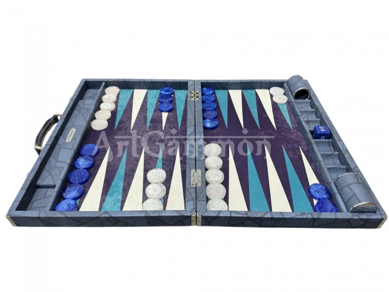 Tournament Size Patchwork Blue