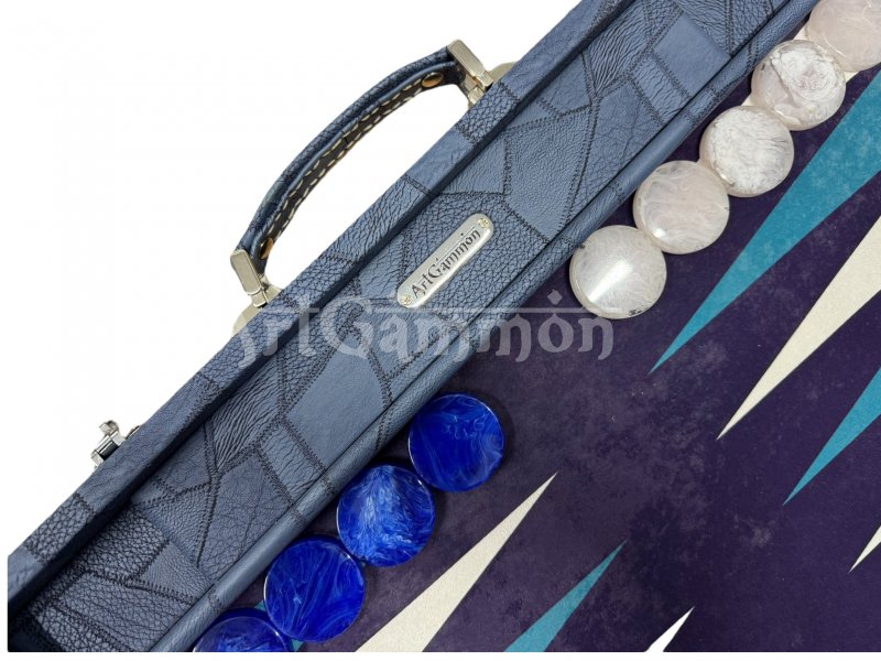 Tournament Size Patchwork Blue