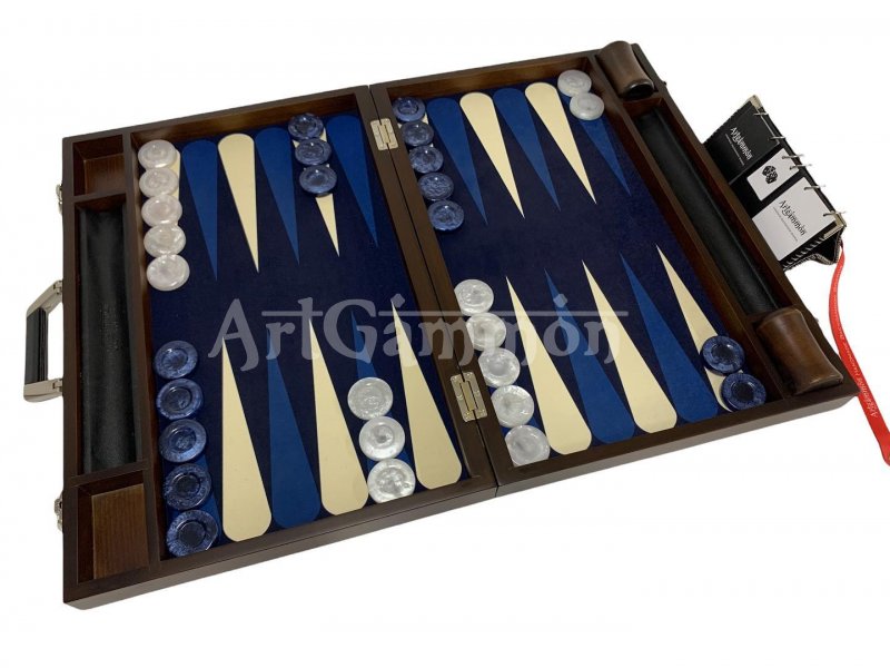 Tournament Size MDF Backgammon Set EasyPip