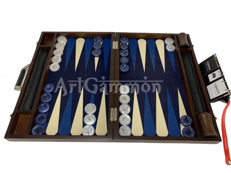 Tournament Size MDF Backgammon Set EasyPip