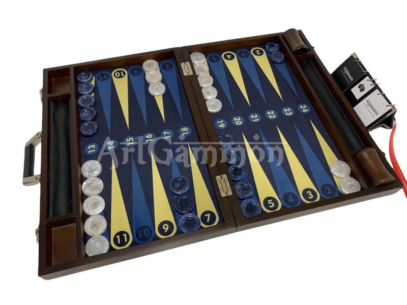 Tournament Size MDF Backgammon Set EasyPip