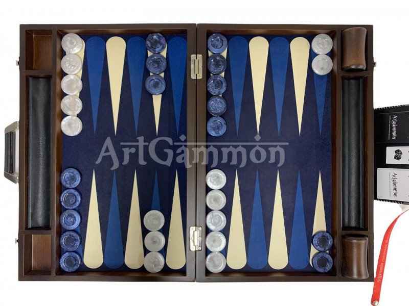 Tournament Size MDF Backgammon Set EasyPip