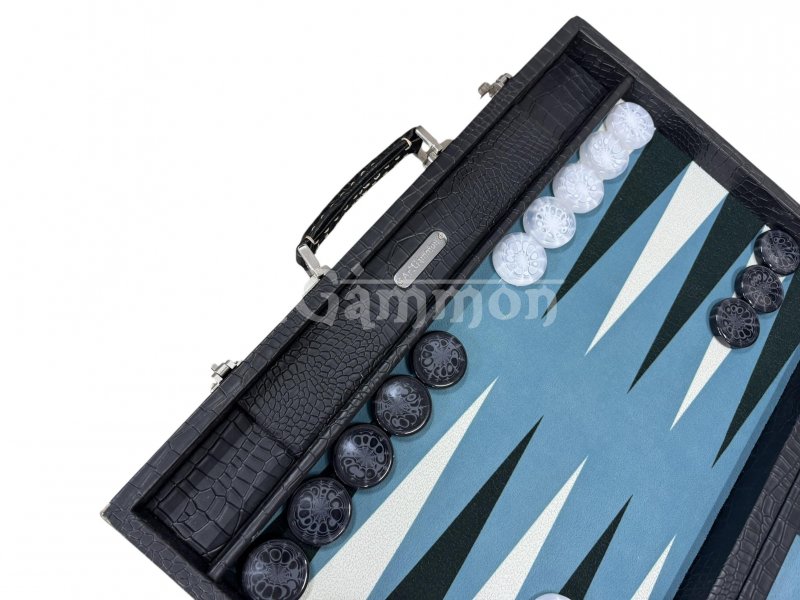 Black Croco Backgammon Board