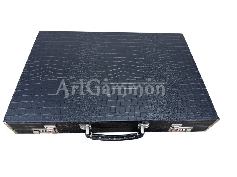 Black Croco Backgammon Board