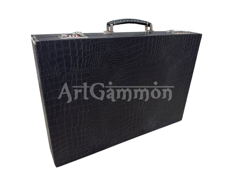 Black Croco Backgammon Board