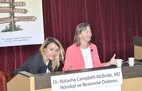 Dr. Natasha Campbell Mcbride, İstanbul Üniversitesi  Tıp Fakültesi öğrencilerine konferans verdi.