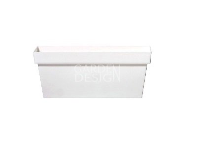 CUBE CASE WHİTE 39 x 18 x h 16 cm
